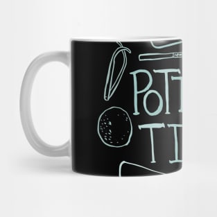 Pottery Time TShirt - Pottery Studio Shirt Mug